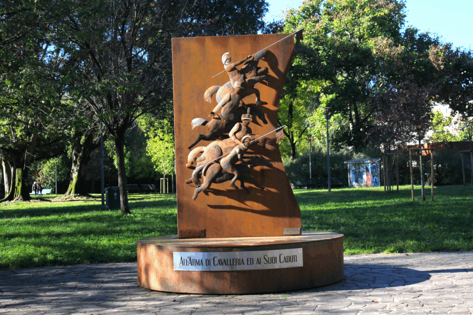 Il monumento all’Arma di Cavalleria e ai suoi Caduti